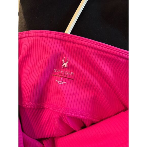Hot Pink SPYDER Leggings - Picture 5 of 6